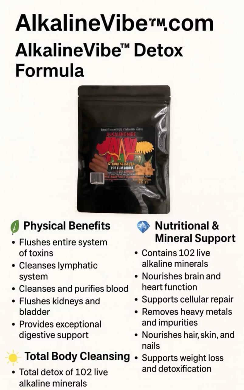 AlkalineVibe Detox Formula